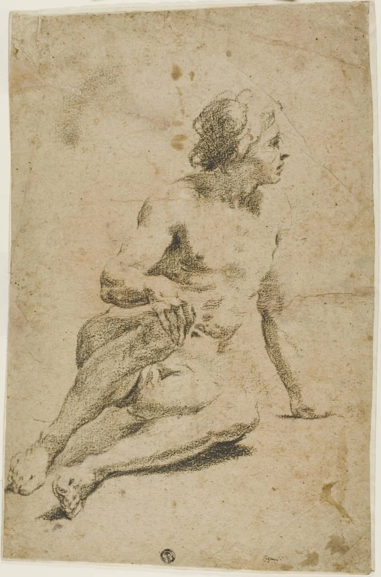 Nudo maschile seduto - Detroit Institute of Arts